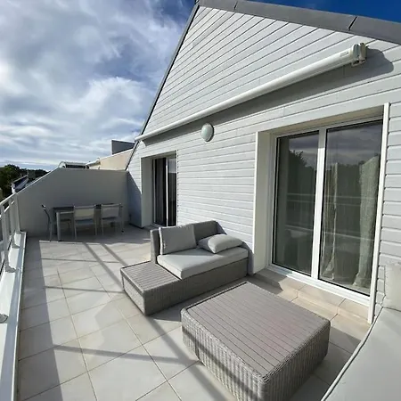 Superbe Appartement Terrasse, Proche De La Plage Bénodet Esterno foto